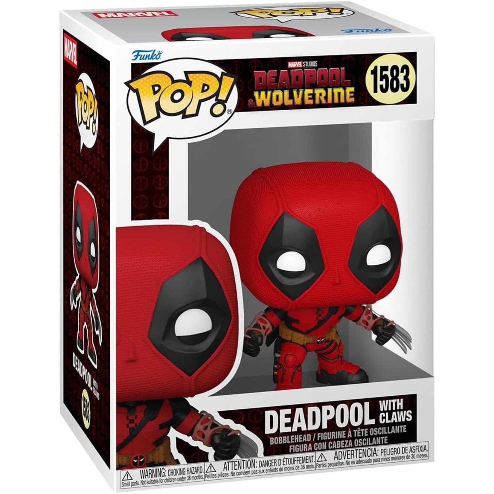FUNKO DEADPOOL WITH CLAWS 1583