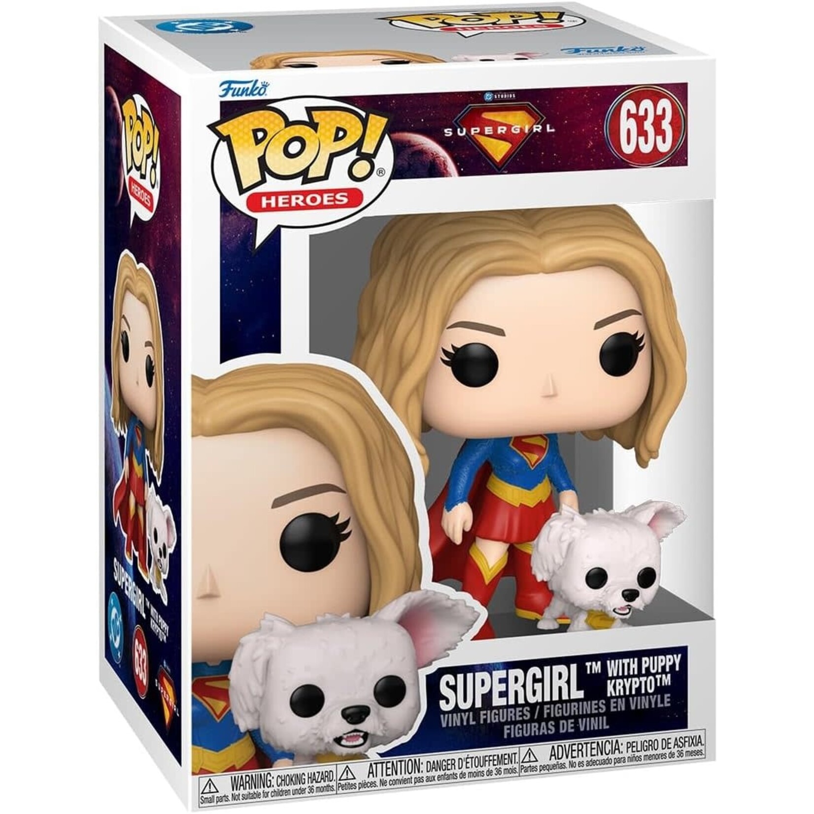 FUNKO SUPERGIRL WITH PUPPY KRYPTO 633