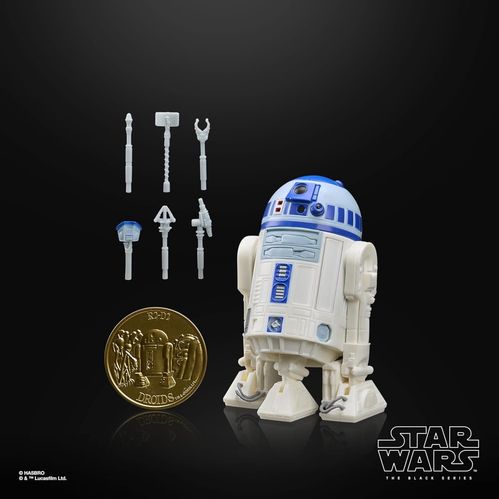 HASBRO ARTOO DETOO R2-D2 DROIDS RETRO CARD