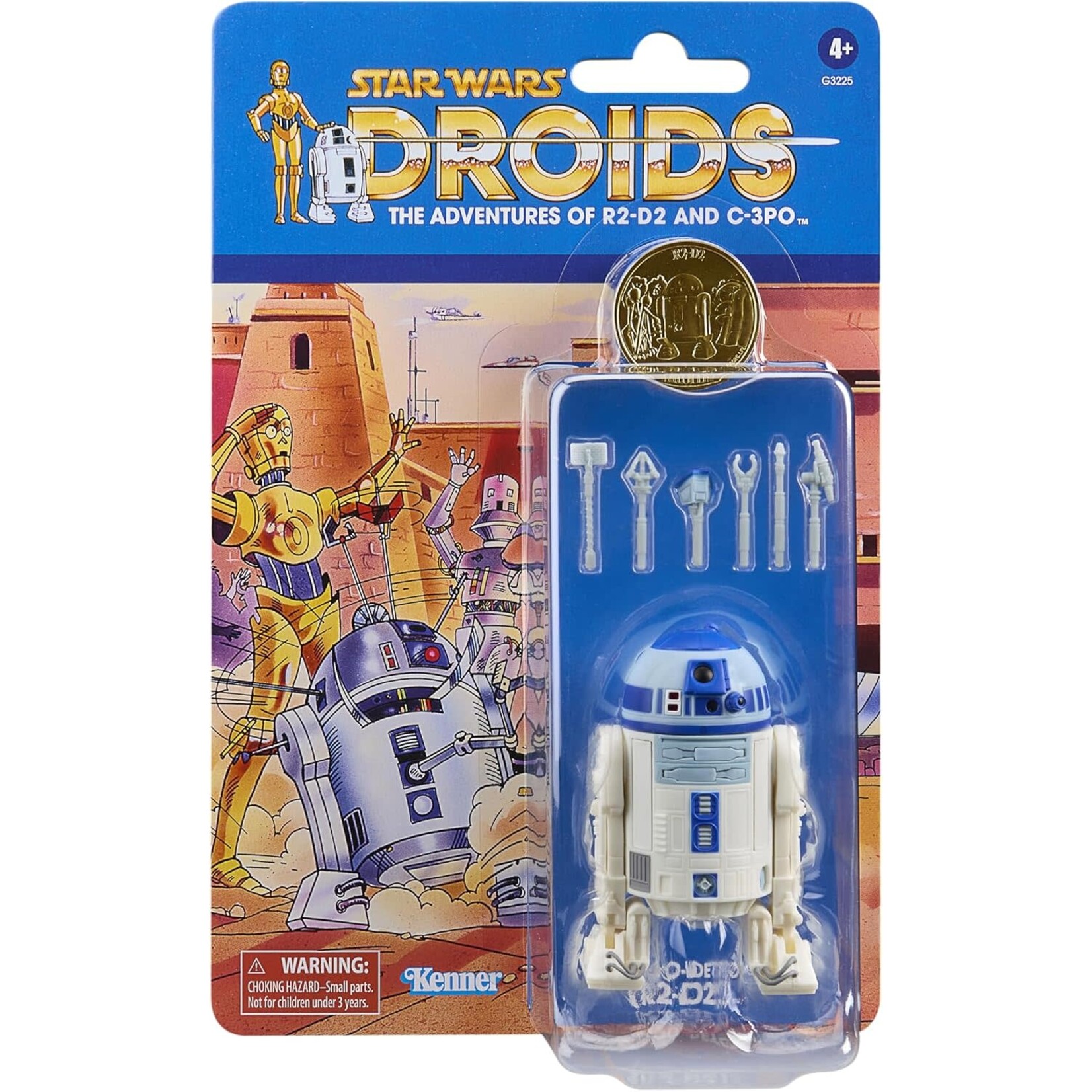 HASBRO ARTOO DETOO R2-D2 DROIDS RETRO CARD