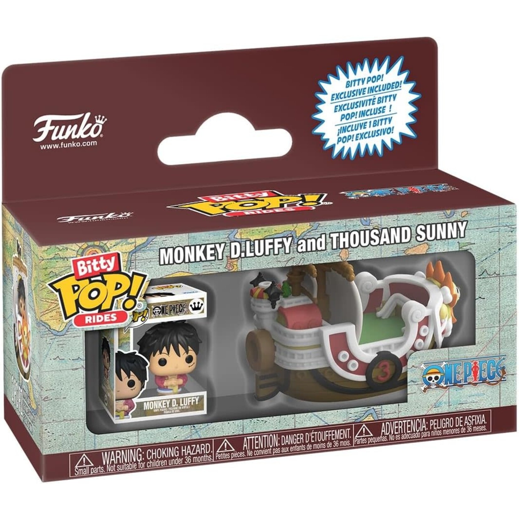 FUNKO MONKEY D. LUFFY AND THOUSAND SUNNY
