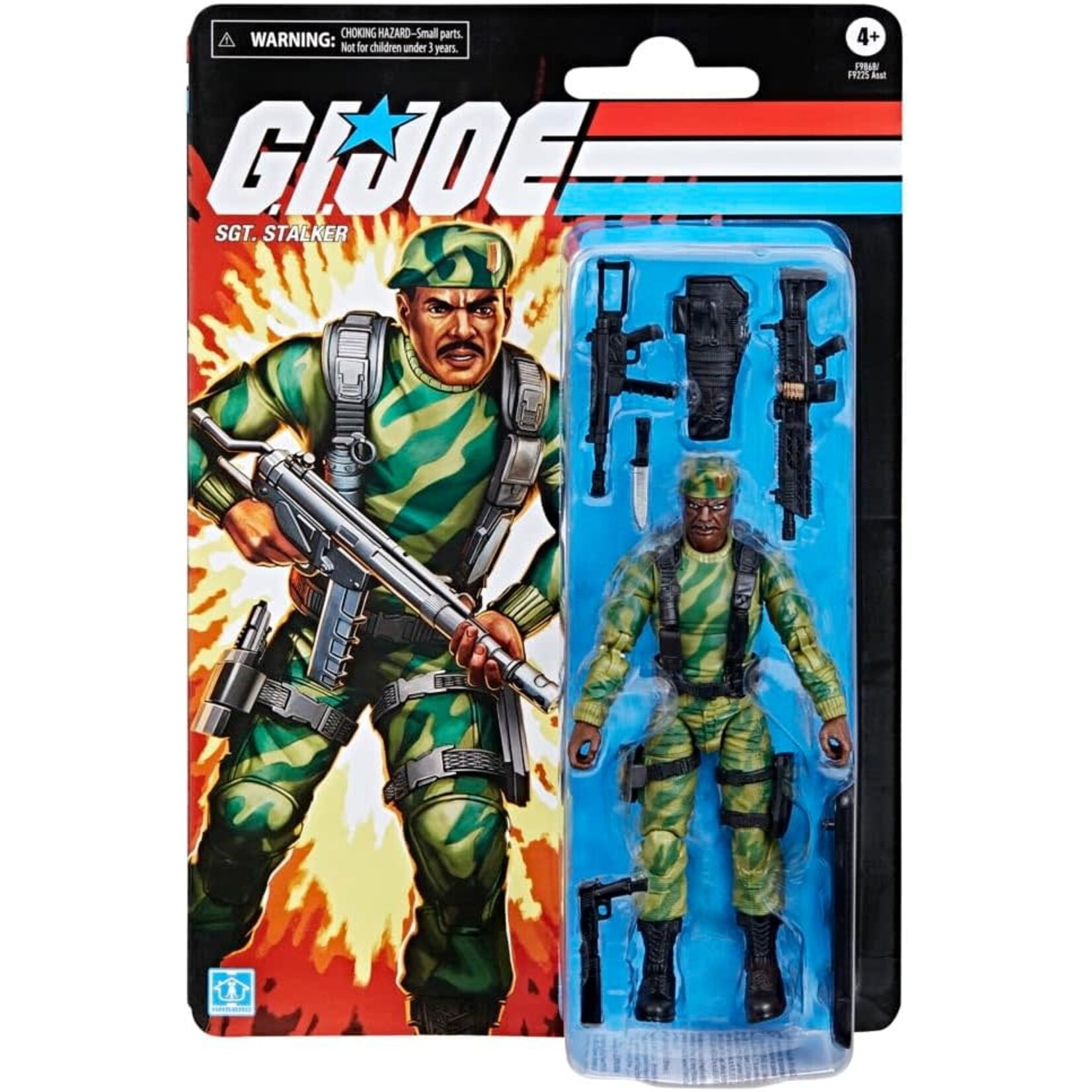 HASBRO SGT. STALKER RETRO CARD