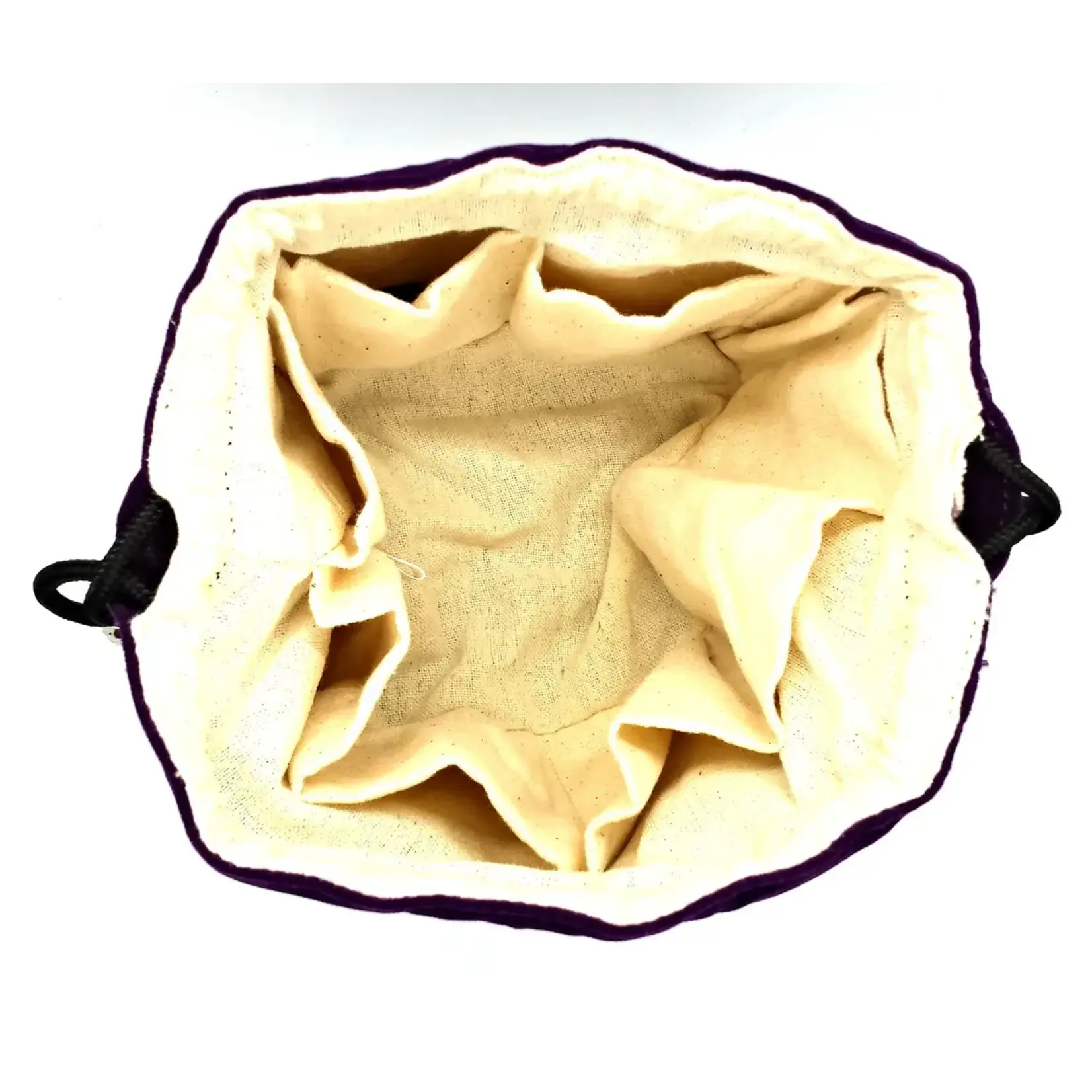 OLD SCHOOL DICE & ACCESSORIES BAG OF MANY POUCHES - PURPLE