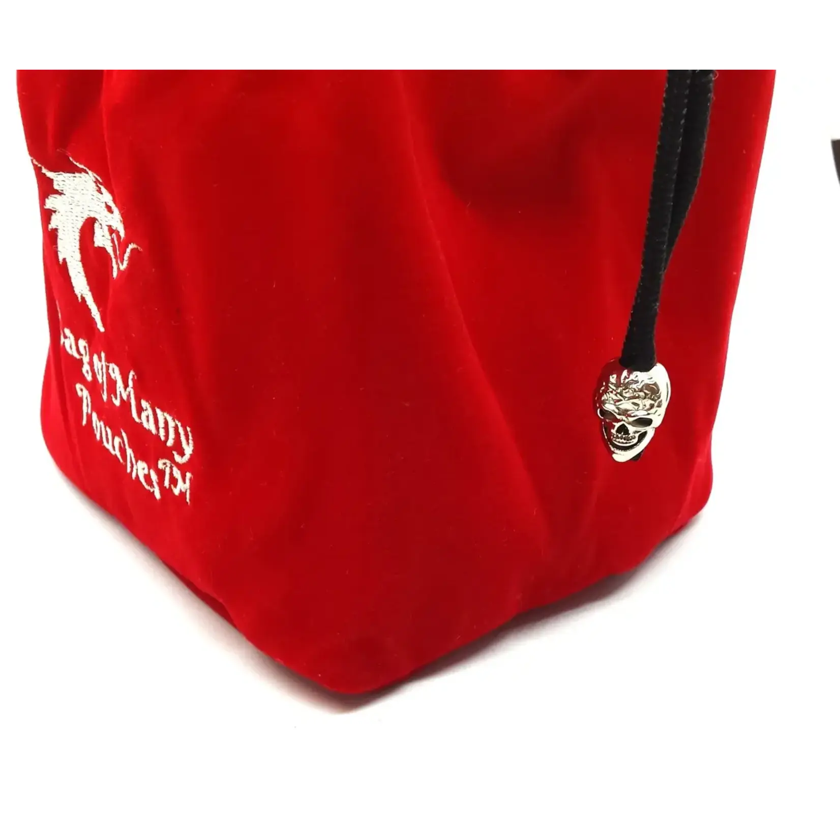 OLD SCHOOL DICE & ACCESSORIES BAG OF MANY POUCHES RED