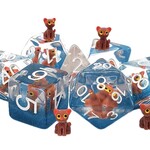 OLD SCHOOL DICE & ACCESSORIES ANIMAL KINGDOM HERE KITTY KITTY 7PC SET
