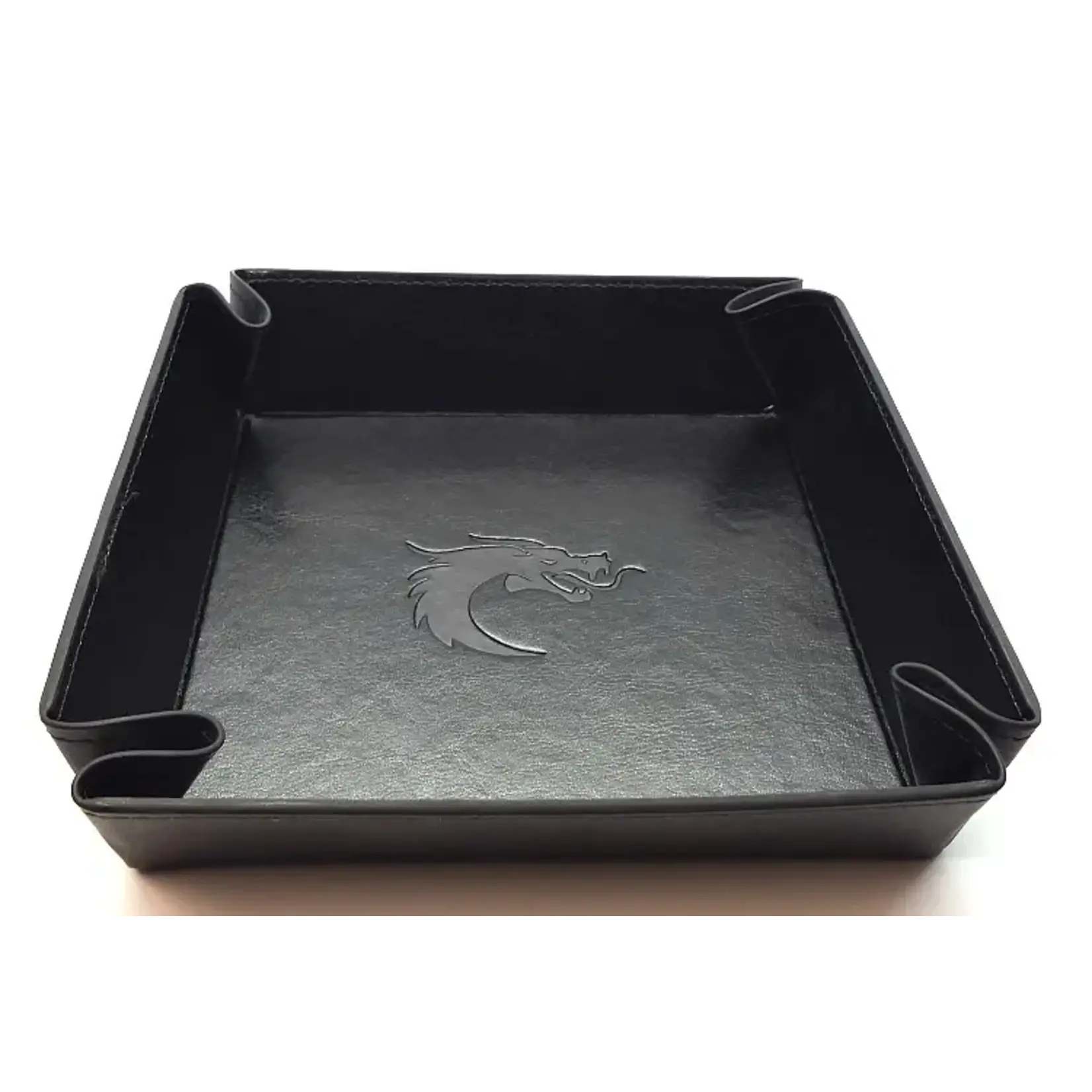 OLD SCHOOL DICE & ACCESSORIES ROLLING TRAY SQUARE BLACK