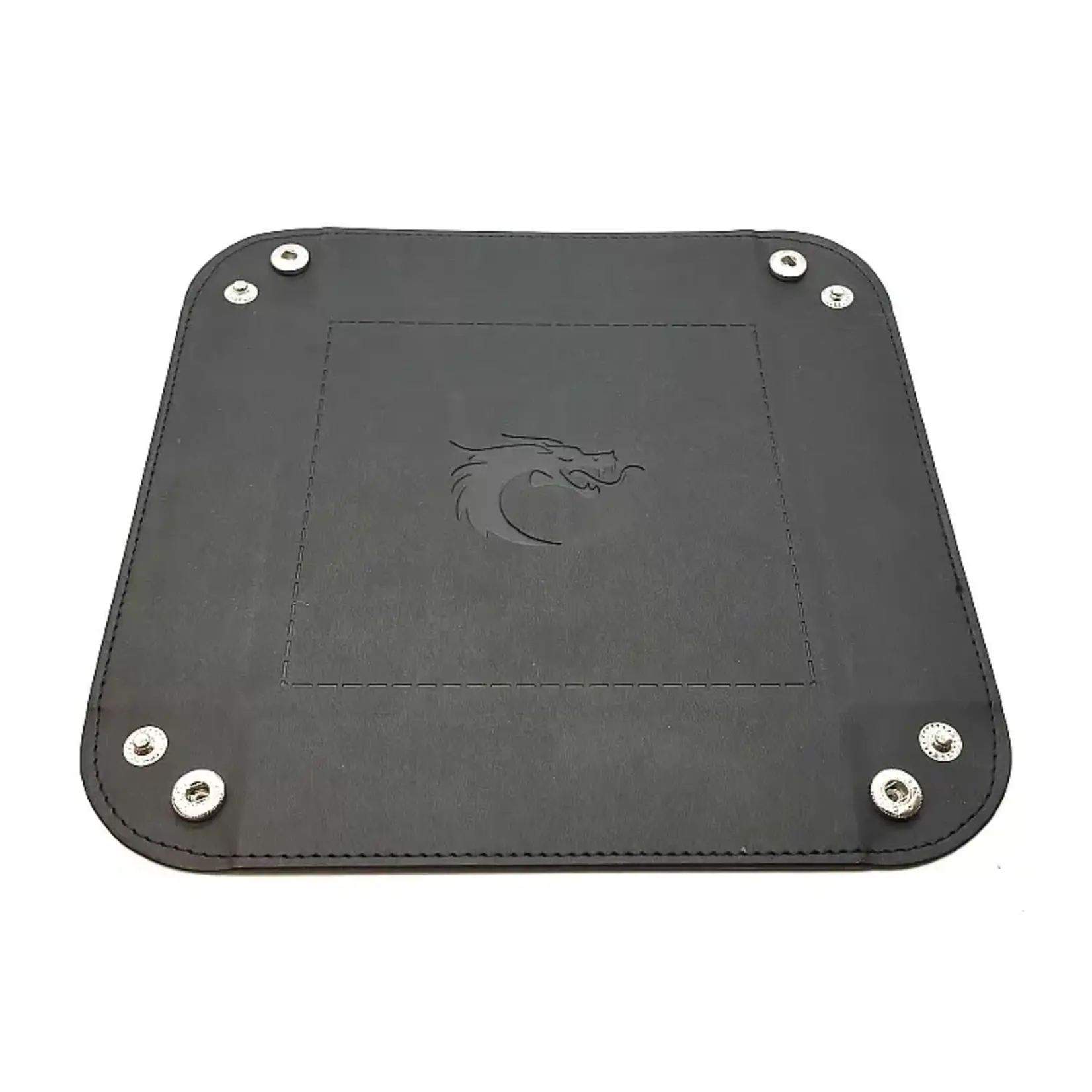 OLD SCHOOL DICE & ACCESSORIES ROLLING TRAY SQUARE BLACK