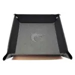 OLD SCHOOL DICE & ACCESSORIES ROLLING TRAY SQUARE BLACK