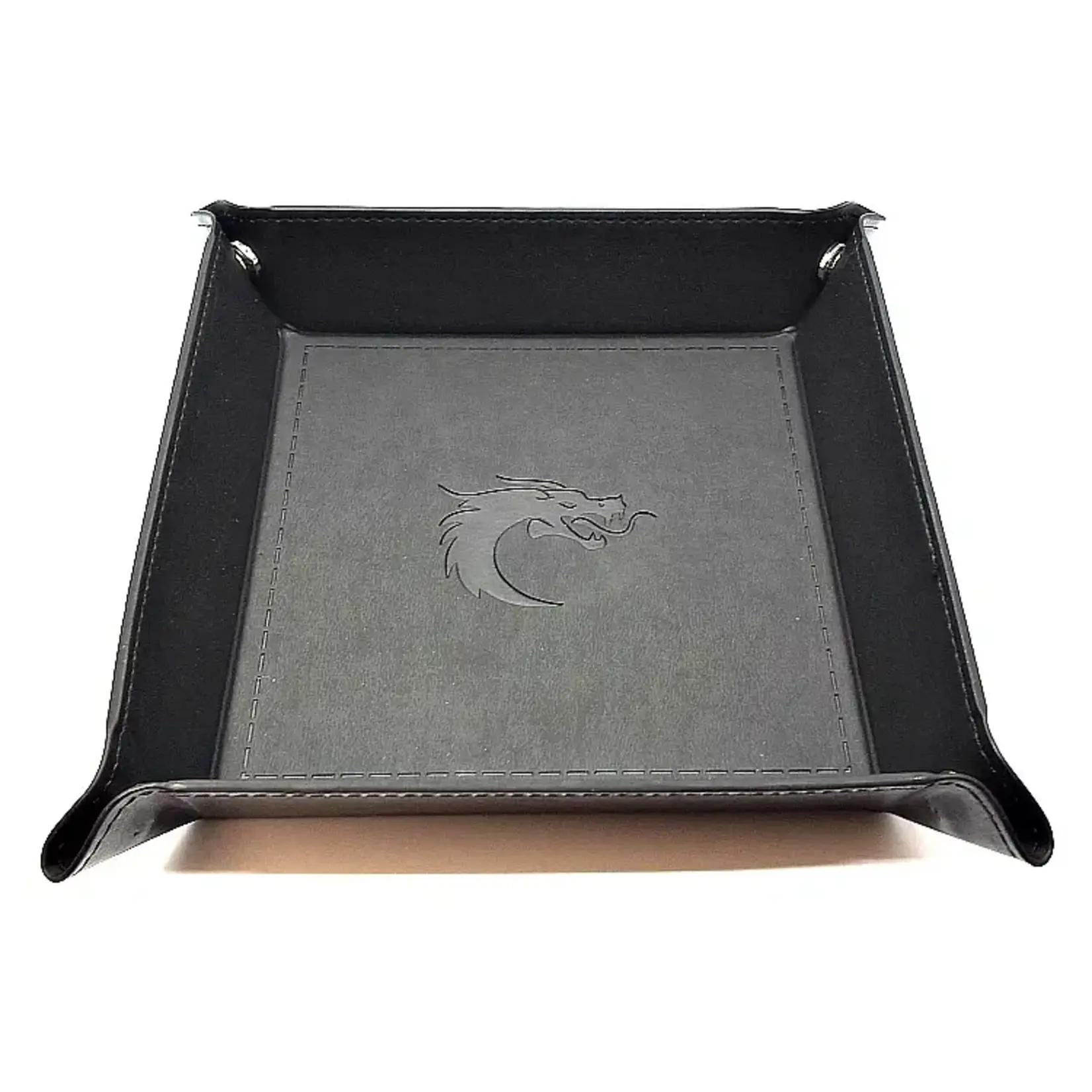 OLD SCHOOL DICE & ACCESSORIES ROLLING TRAY SQUARE BLACK