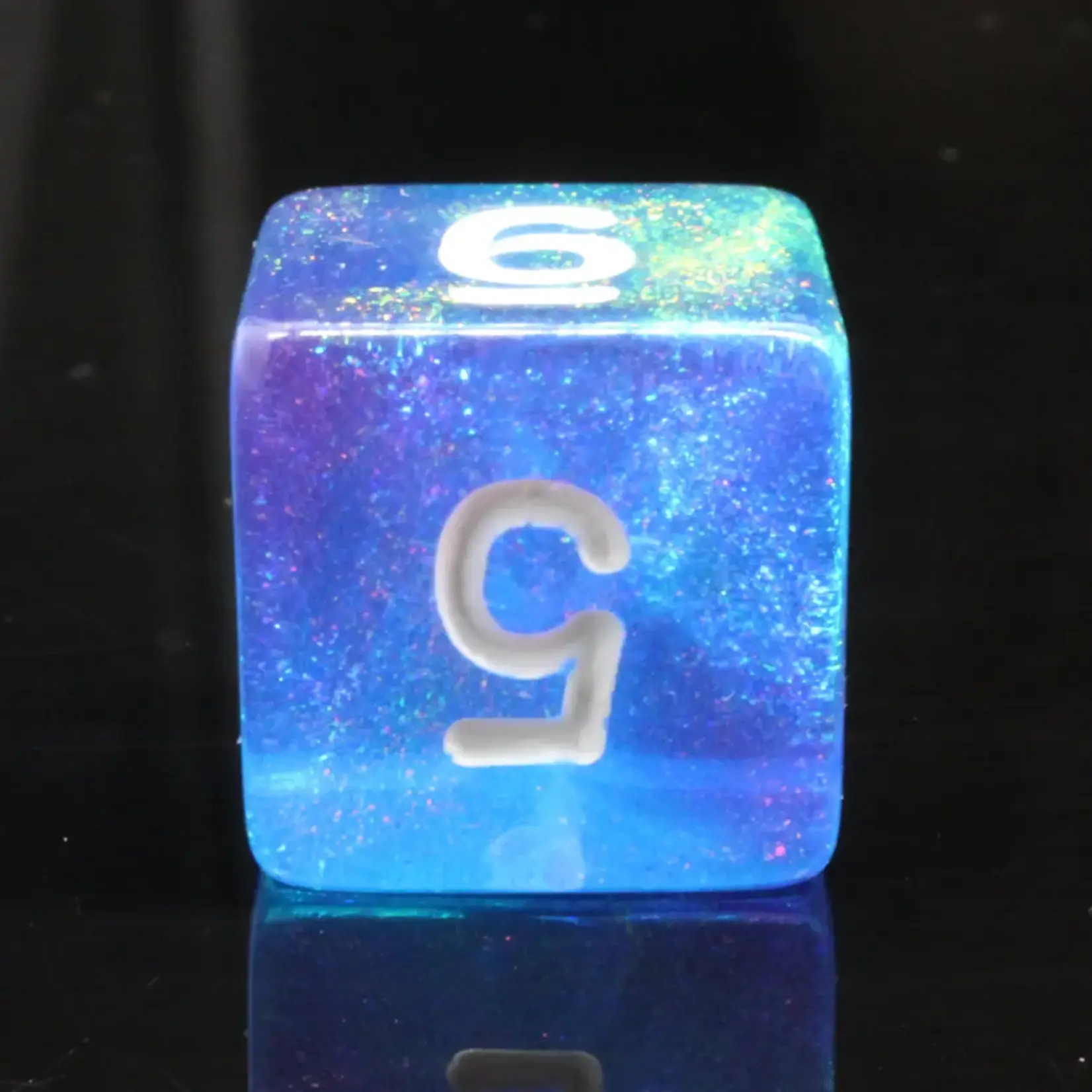 OLD SCHOOL DICE & ACCESSORIES GALAXY EVENT HORIZON 7PC SET