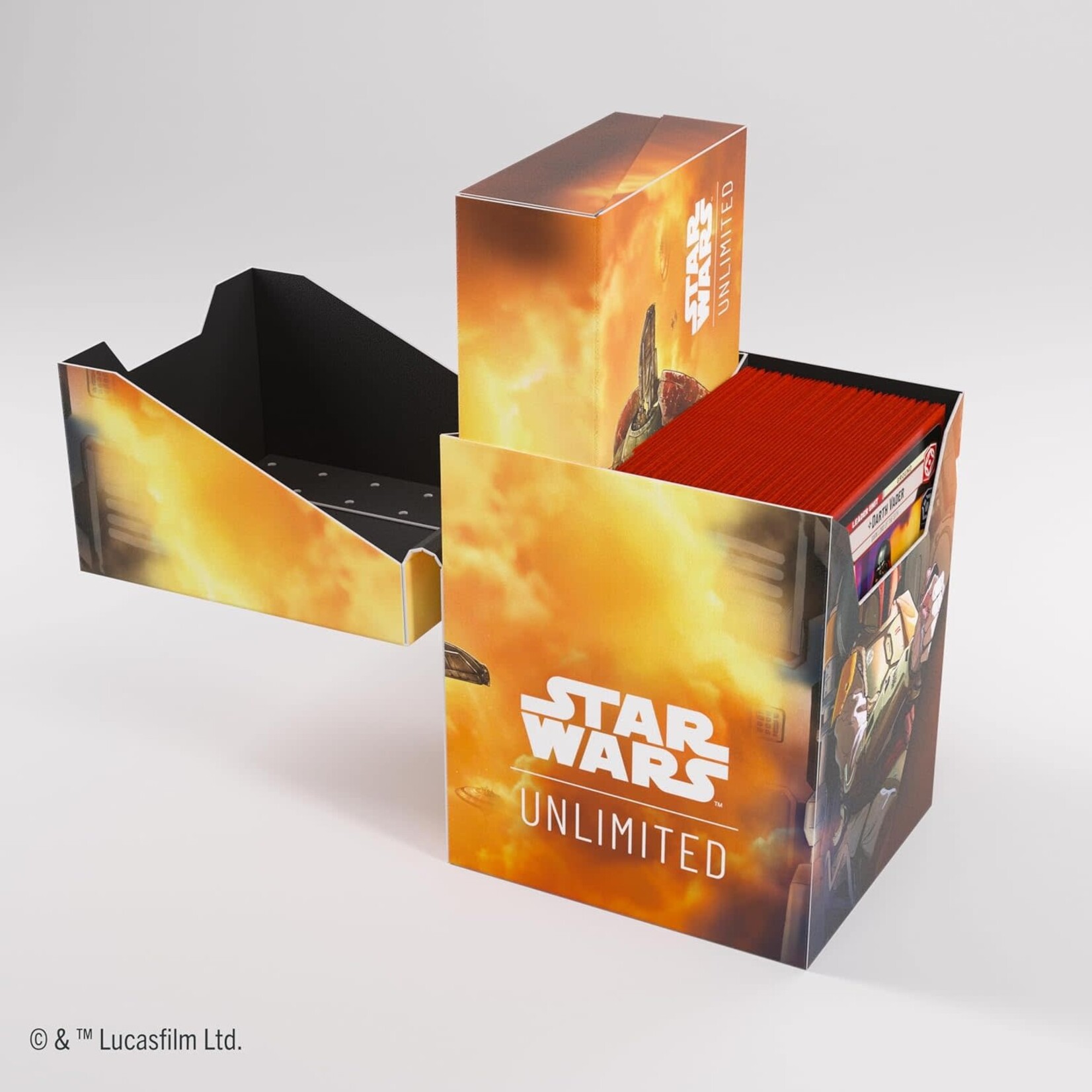 GAMEGENIC BOBA FETT / FIRESPRAY GUNSHIP SWU SOFT CRATE