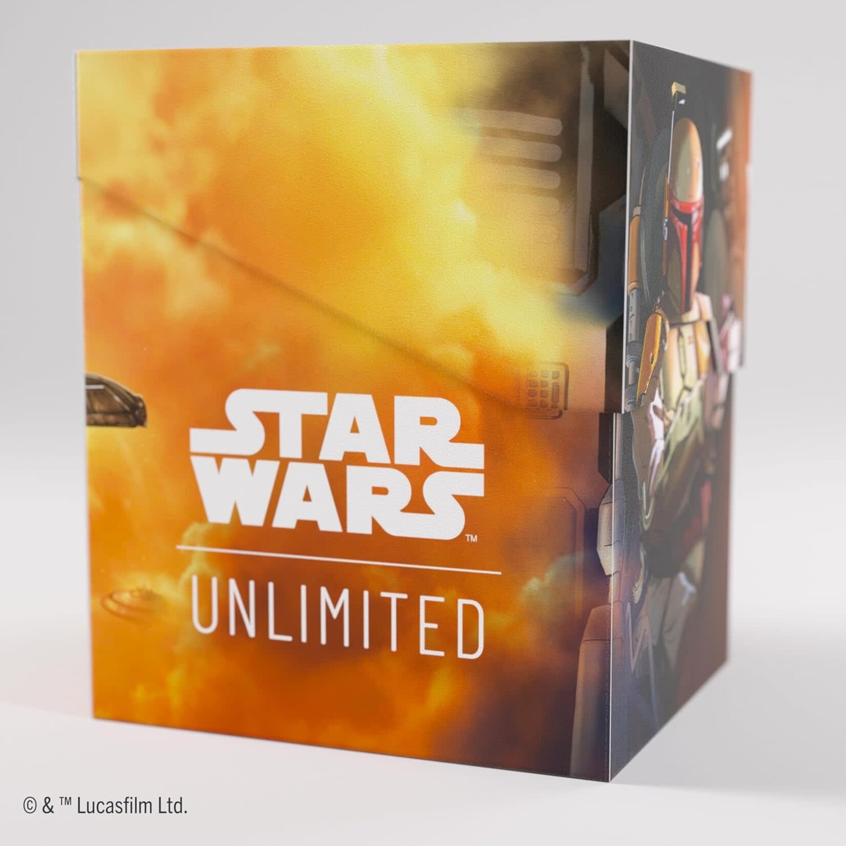 GAMEGENIC BOBA FETT / FIRESPRAY GUNSHIP SWU SOFT CRATE