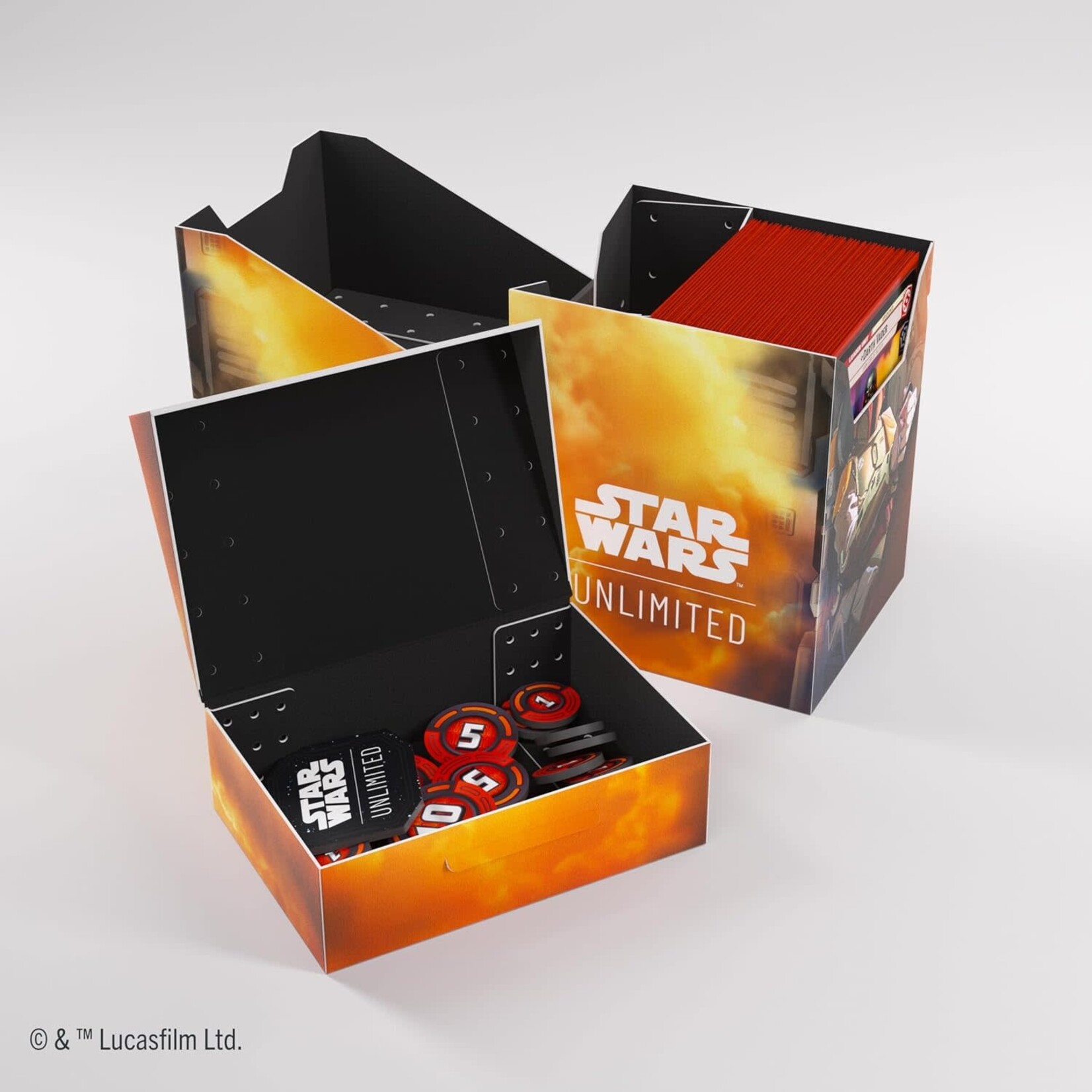 GAMEGENIC BOBA FETT / FIRESPRAY GUNSHIP SWU SOFT CRATE