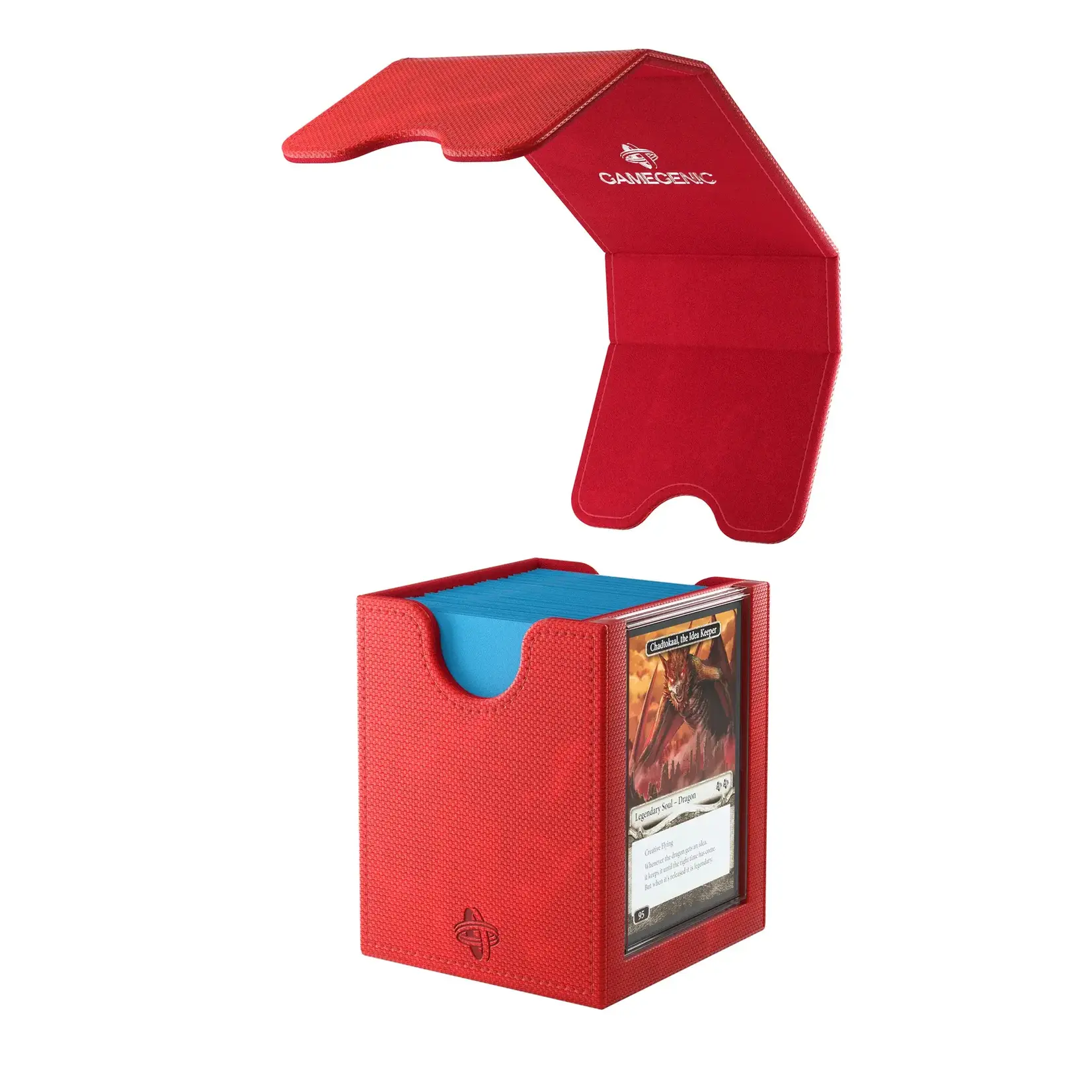 GAMEGENIC GAMEGENIC SQUIRE PLUS 100+ XL DECK BOX RED