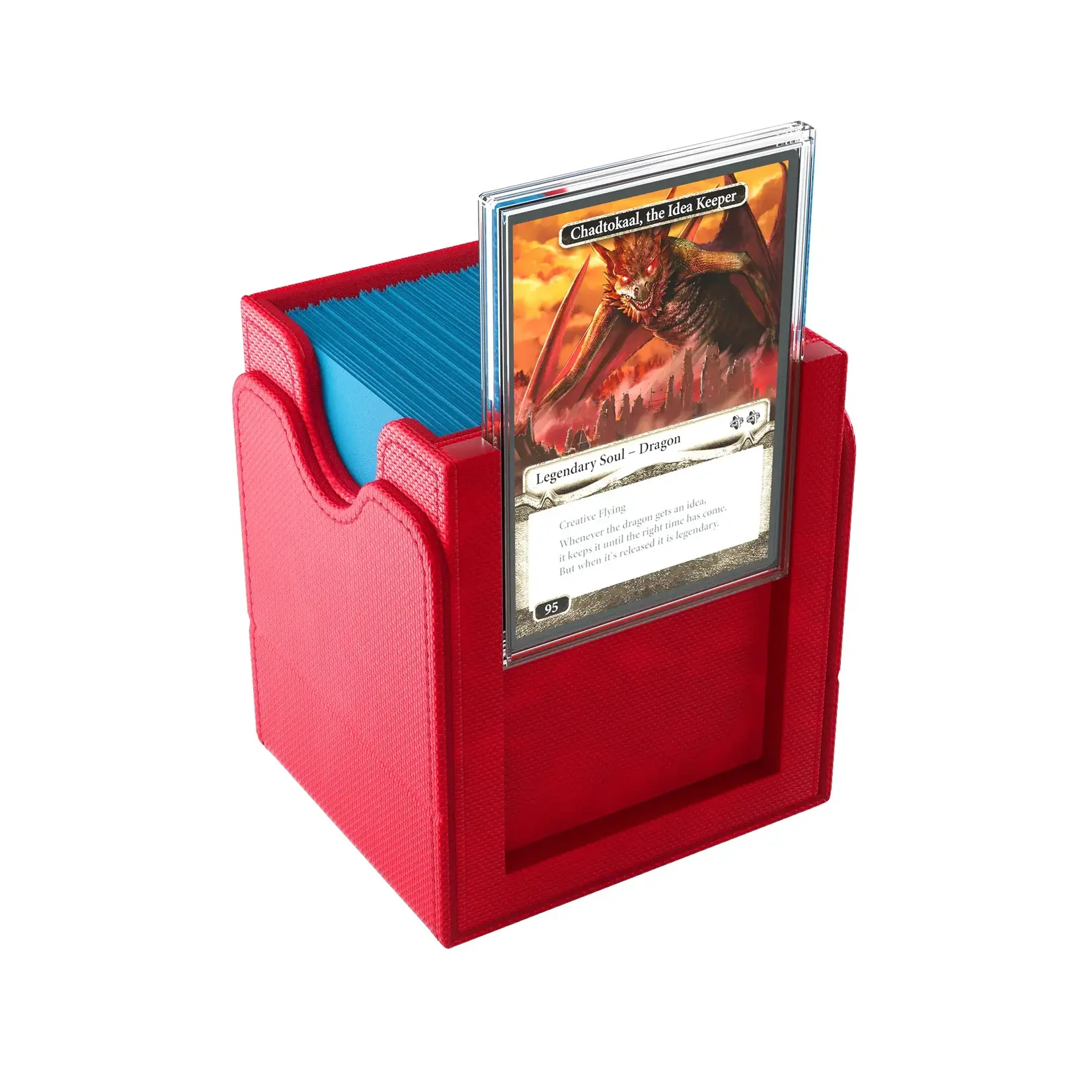 GAMEGENIC GAMEGENIC SQUIRE PLUS 100+ XL DECK BOX RED