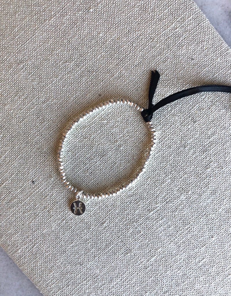 BlacKnot Jewellery Tribe Hill Sterling Silver Zodiac Bracelet