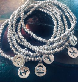 BlacKnot Jewellery Tribe Hill Sterling Silver Zodiac Bracelet
