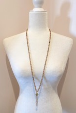 BlacKnot Jewellery 6mm Moonstone Necklace