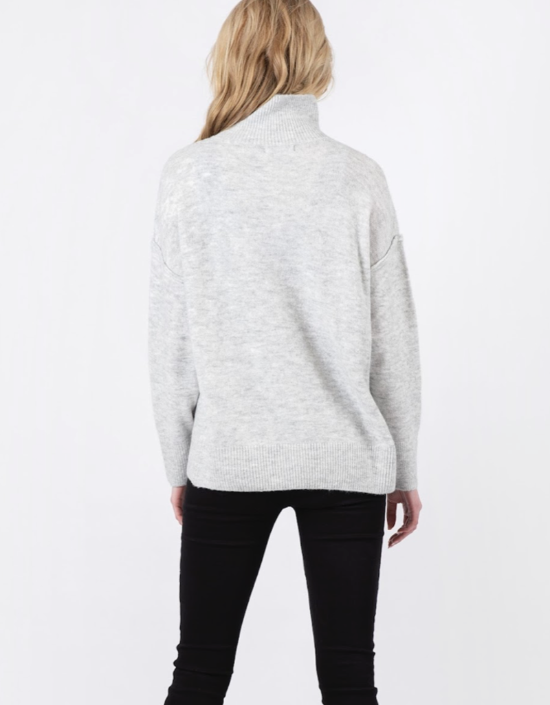 Lyla + Luxe Rohan Mock Neck Sweater