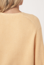 Repeat V-Neck Rolled Cuff Pullover