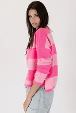 Lyla + Luxe Ravian Striped Sweater