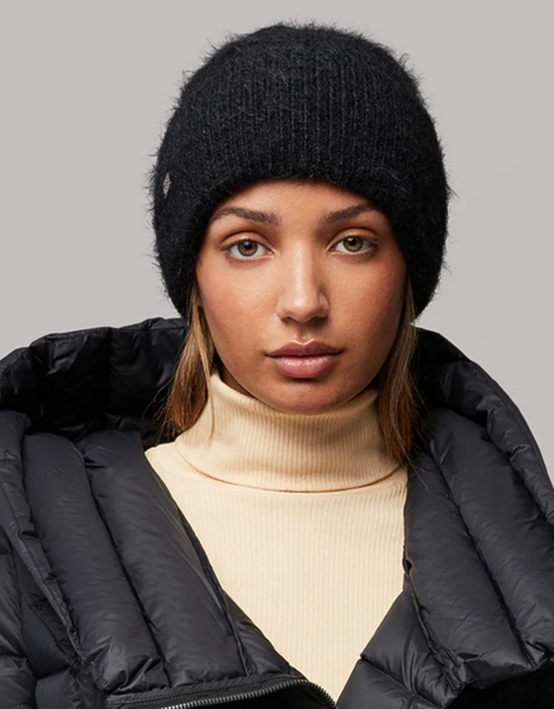 Soia and Kyo Jaya Fuzzy Rib-Knit Hat