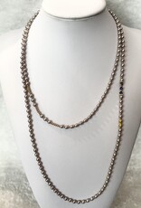 Studio III.XX Glass Pearl Long Necklace