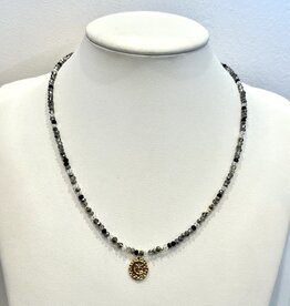 Studio III.XX 3mm Faceted Crystal Necklace