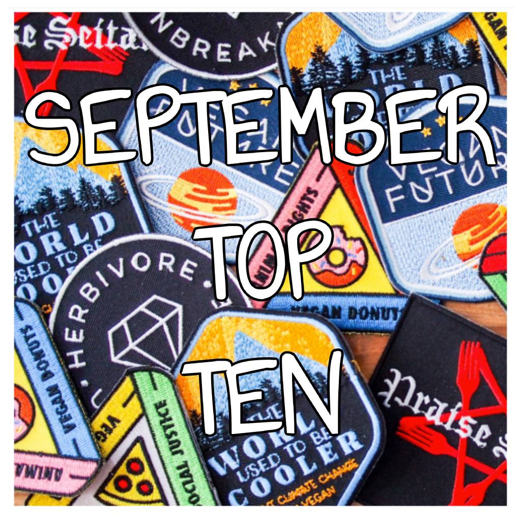 The 10 Most Popular Items in September!!