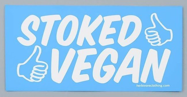Get Stoked, Vegans! NEW Long Sleeve tee & Pullover Sweatshirt!