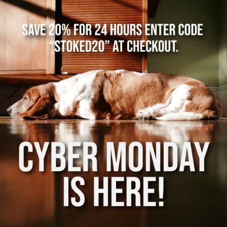 Cyber Monday Is Here! WOO! 20% Off Today Only!