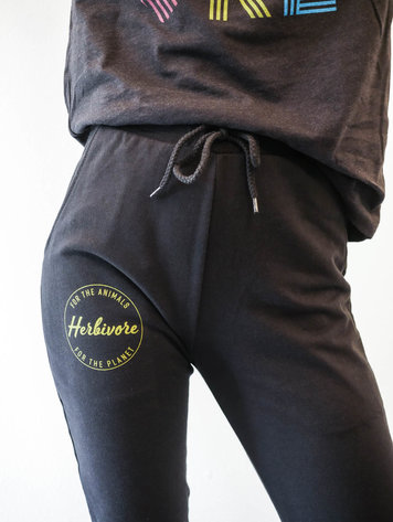 Herbivore Logo Unisex Organic Fleece Jogger