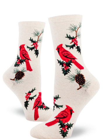 Cardinal Women's Crew Sock from Mod Socks