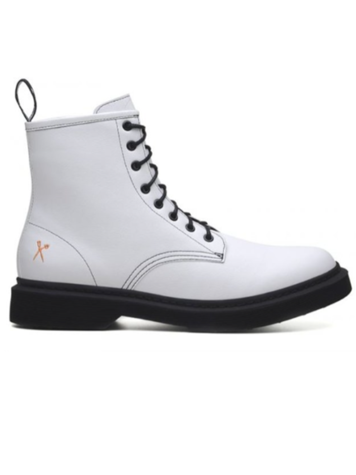 London Boot in White by King55 - The 