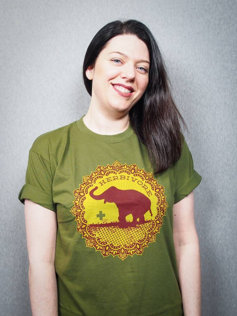 SALE: Good Luck Elephant Green Tee!