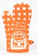 Blue Q F*ck, I Love Cheese Oven Mitt