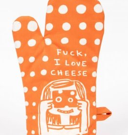 Blue Q F*ck, I Love Cheese Oven Mitt