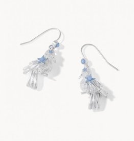 Spartina Songbird Drop Earrings Silver