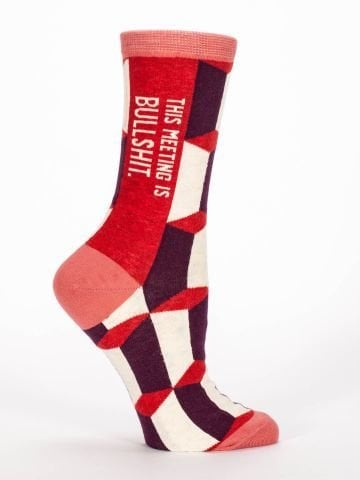 Blue Q Womens Crew Socks