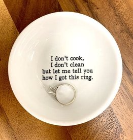 Buffalovely I Don’t Cook, I Don’t Clean Trinket Dish