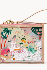Spartina Florida Clear Beach Wristlet