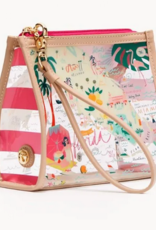 Spartina Florida Clear Beach Wristlet
