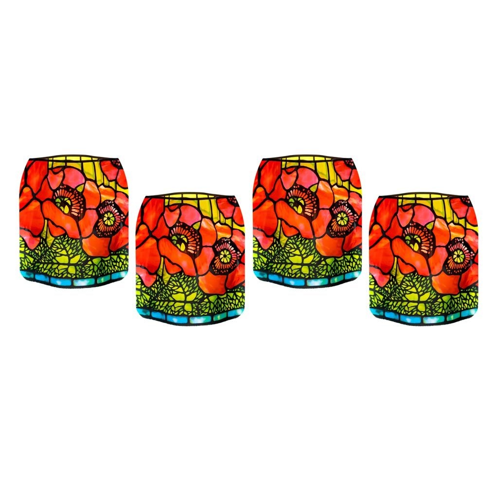 Modgy Luminary Tiffany Poppy