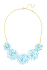 Jewelry Floral Cutout Necklace