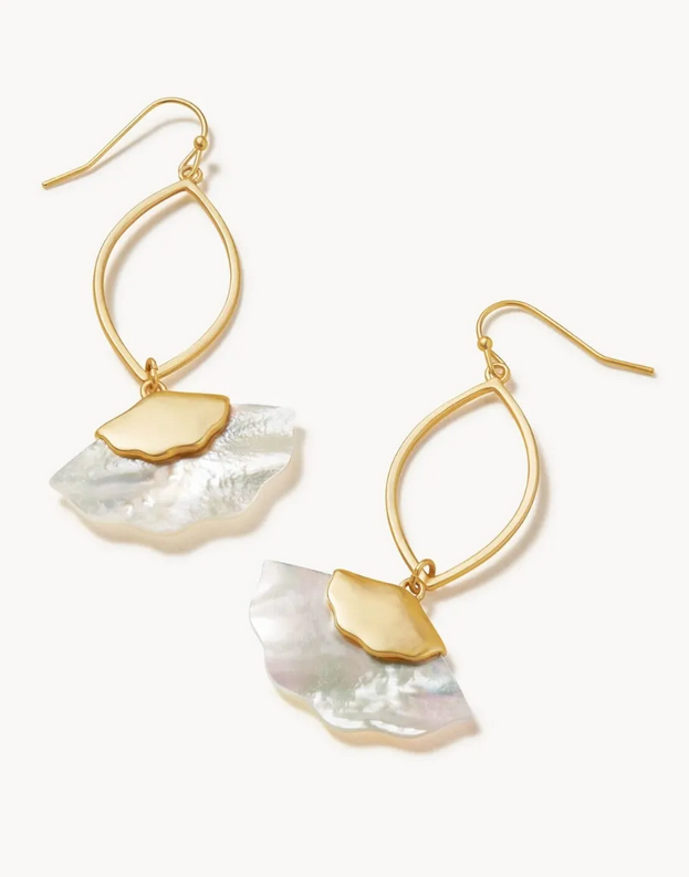 Spartina Buttercup Earrings White