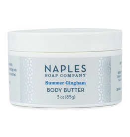 Naples Soap Co. Summer Gingham Body Butter 3 oz