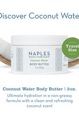 Naples Soap Co. Coconut Water Body Butter 3 oz