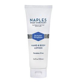 Naples Soap Co. Summer Gingham Hand & Body Lotion 3.4 oz