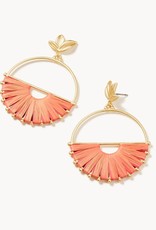 Spartina Pink Lemonade Earrings Gold/Pink
