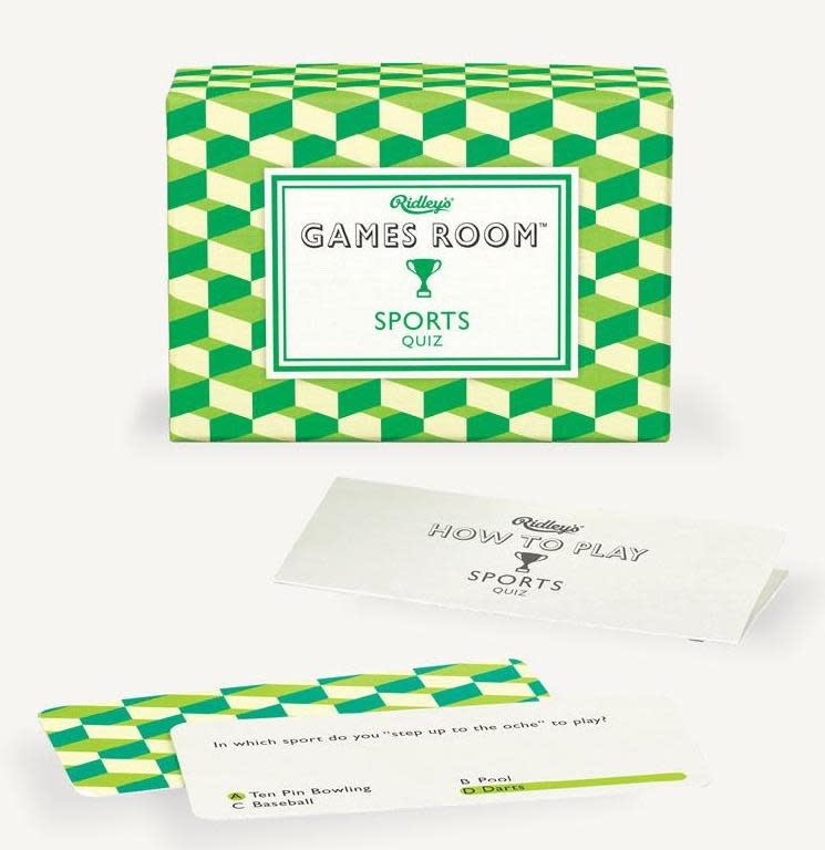 Sports Trivia Cards